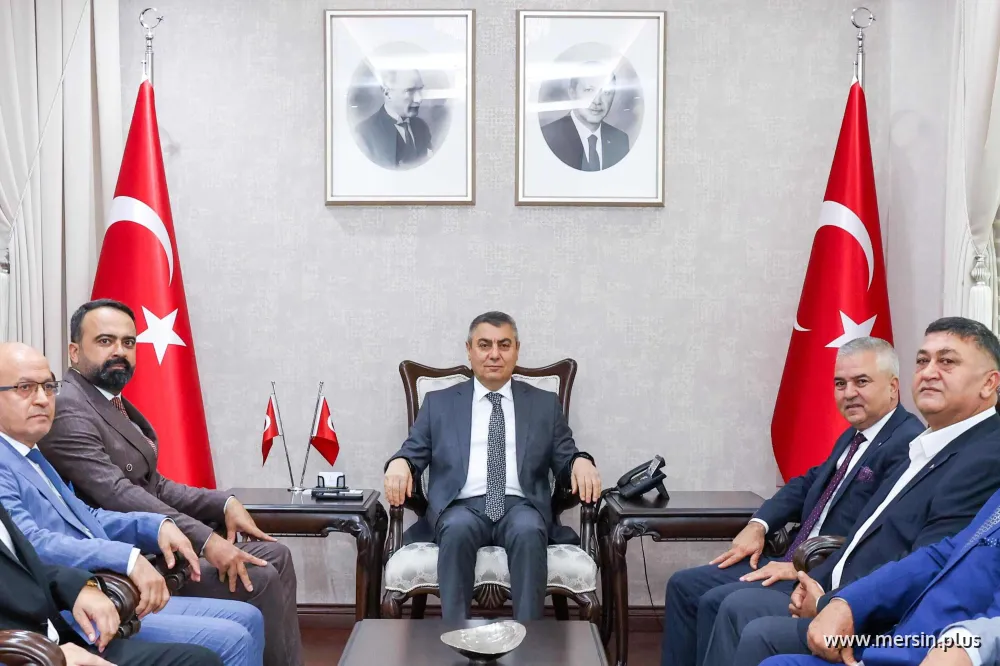 Mersin Valisi Atilla Toros, SİTSO Heyetini Kabul Etti: Yeni Dönem İçin Başarı Dilekleri