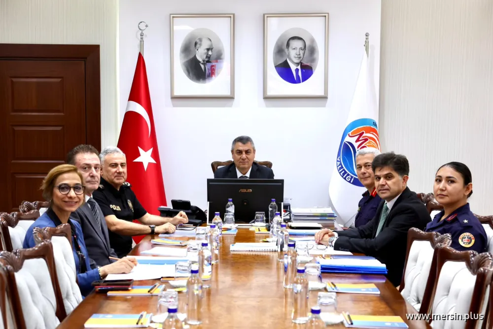 Mersin’de Güvenli Okul İklimi İçin Değerlendirme Toplantısı Yapıldı