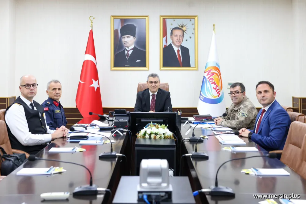 Adana Bölgesi Düzensiz Göçle Mücadele Toplantısı VKS Üzerinden Yapıldı