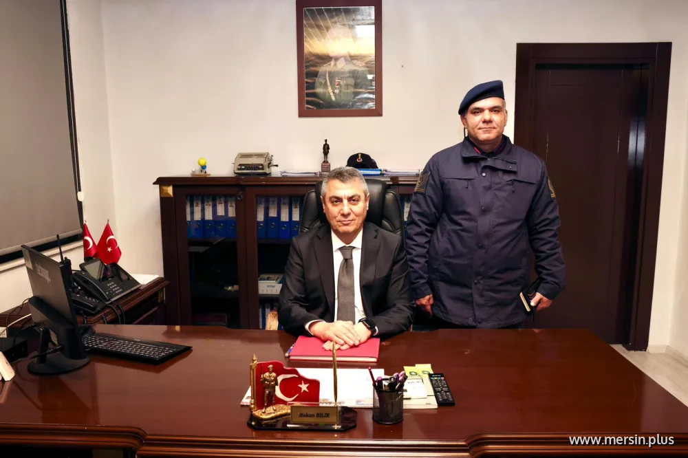 Atilla Toros Mezitli’de Jandarma Personeliyle Bir Araya Geldi