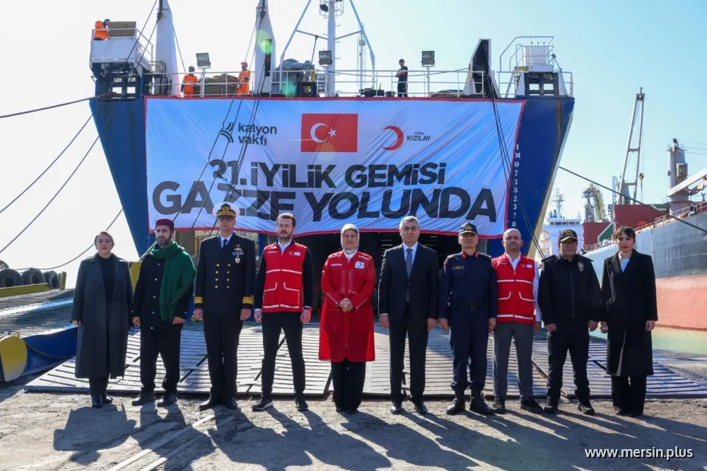 iyilik Gemisi Gazze İçin Yola Çıktı: 3 Bin 300 Ton Yardım Sevk Edildi