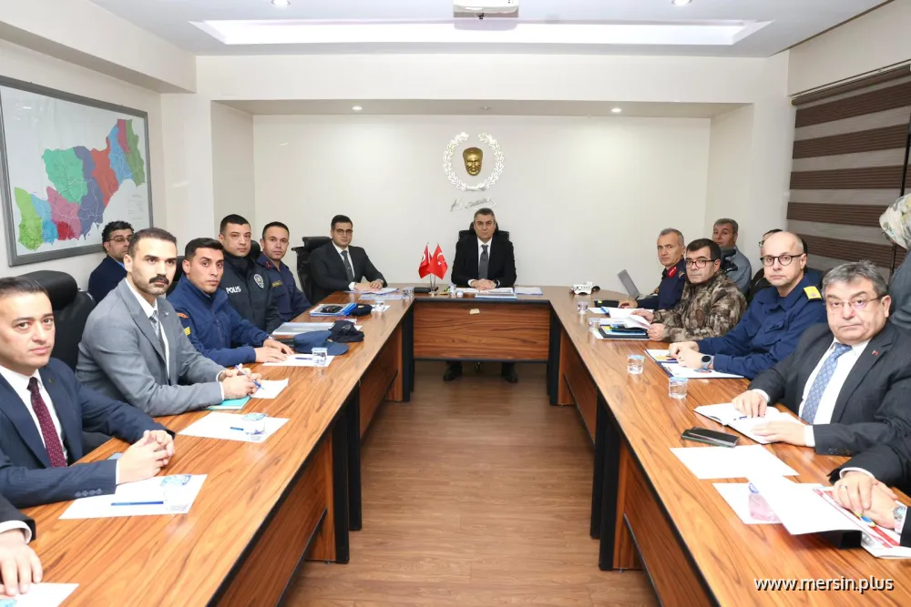 "Mersin Gülnar’da Vali Atilla Toros’tan Kurumlar Arası Koordinasyon Mesajı