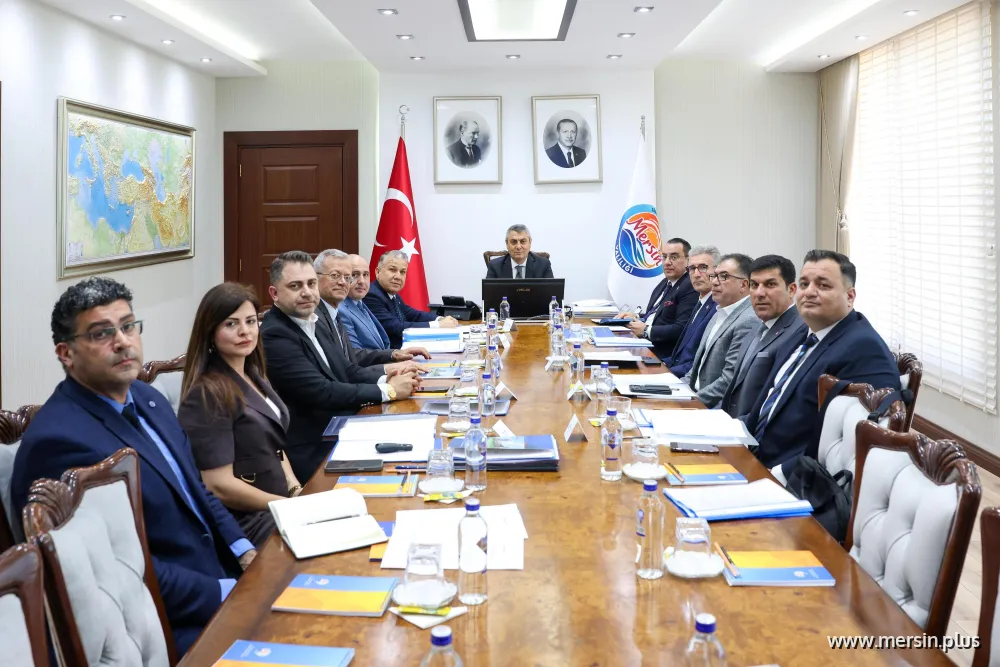Mersin Teknoloji Geliştirme Bölgesi Toplantısında Yeni Dönem Adımları Ele Alındı