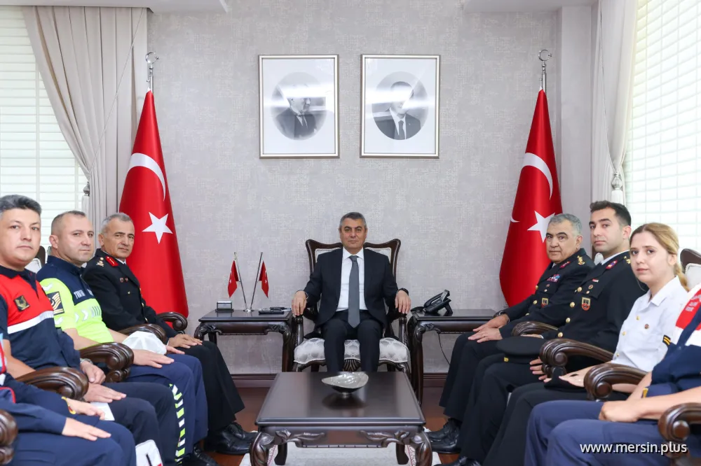Vali Atilla Toros, Jandarma Teşkilatı Heyetini Ağırladı