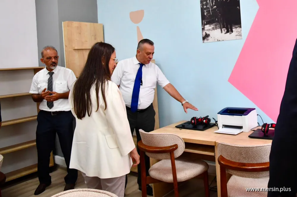 Dudu İrem Toros Tarsus'taki Kütüphane Projesini İnceledi