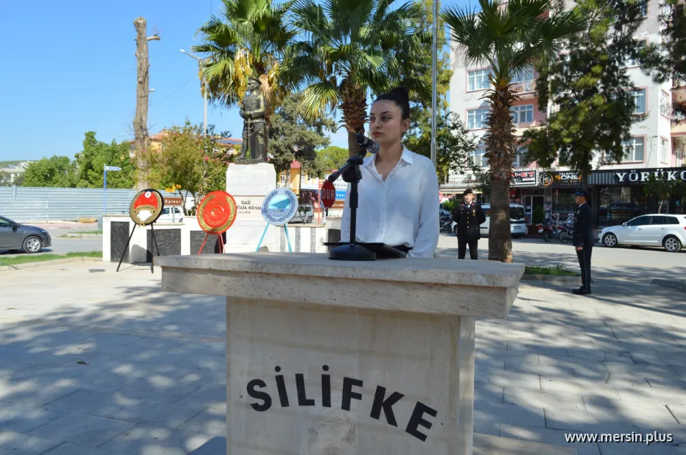 Gaziler Günü Silifke’de Törenle Kutlandı