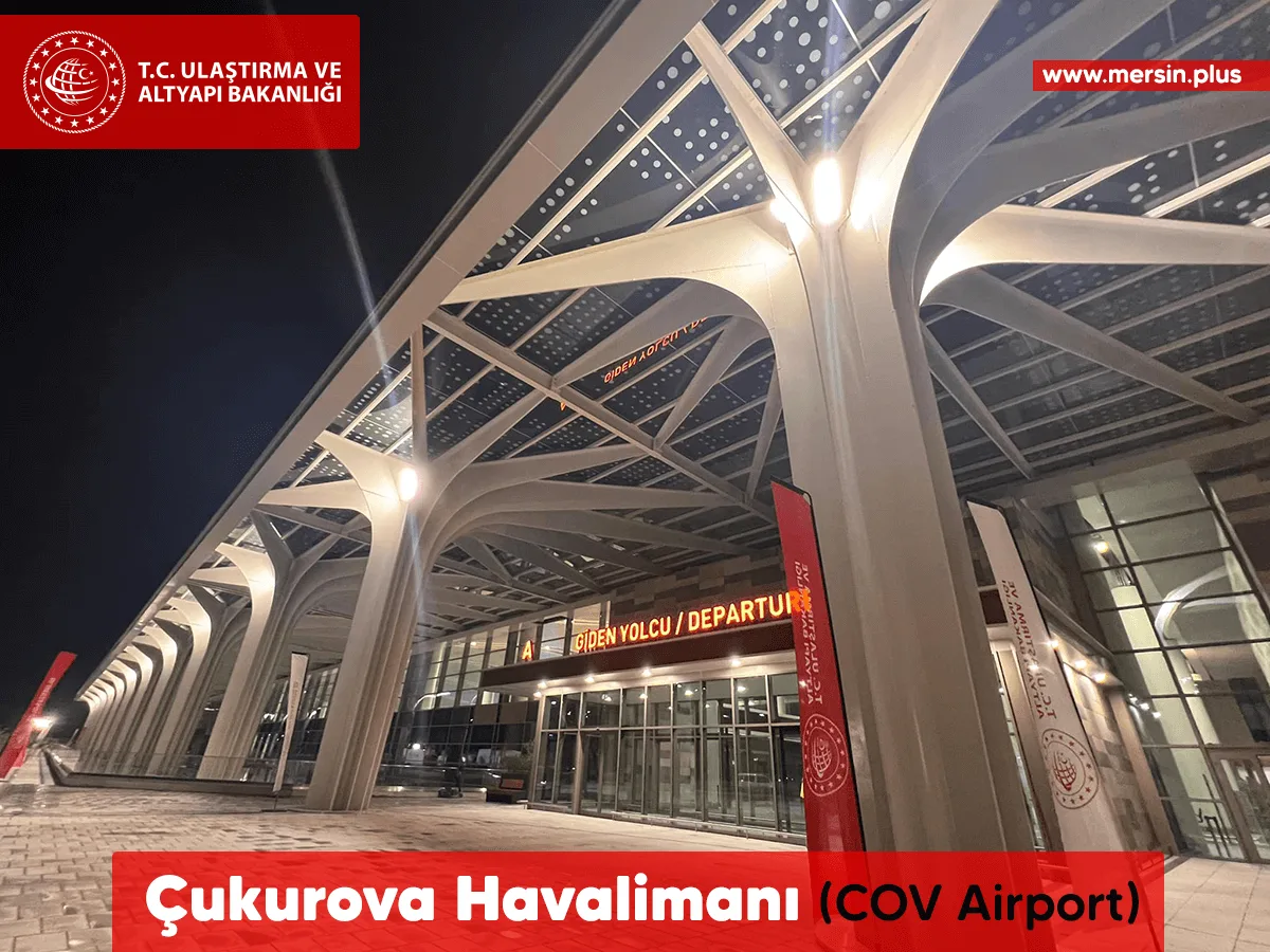 Çukurova Bölgesel Airport Havalimanı COV Havaalanı Dış Görünüm