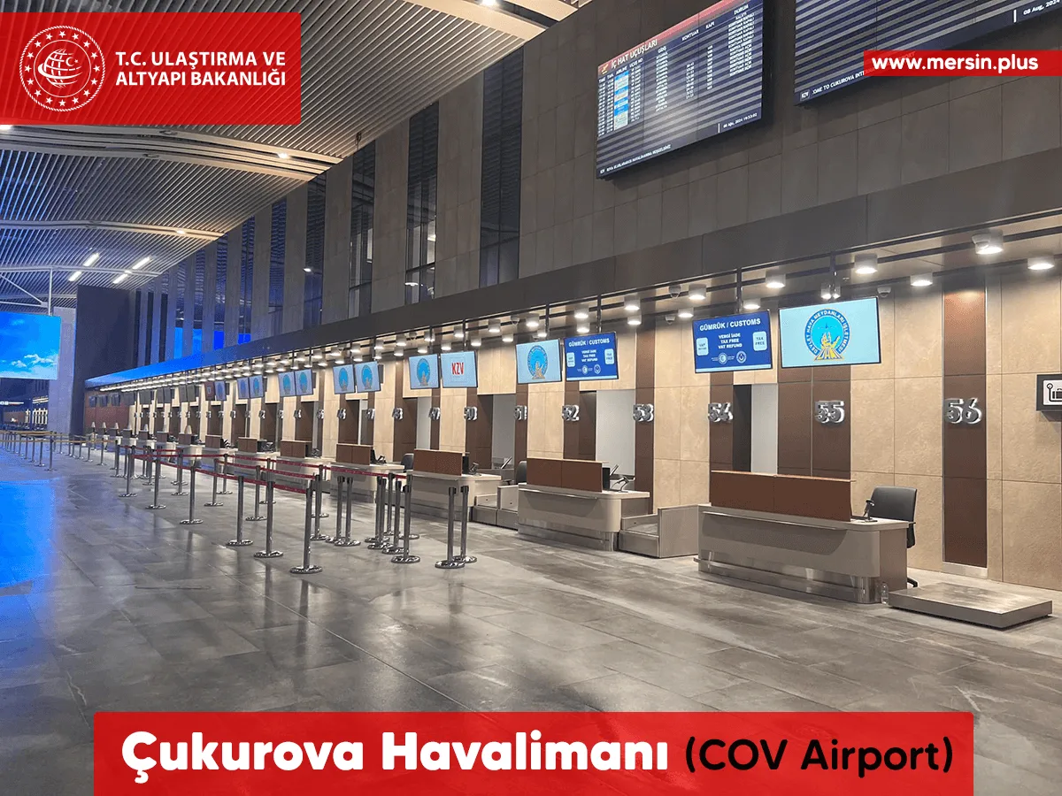 Çukurova Bölgesel Airport Havalimanı COV Havaalanı Genel Görünüm 2