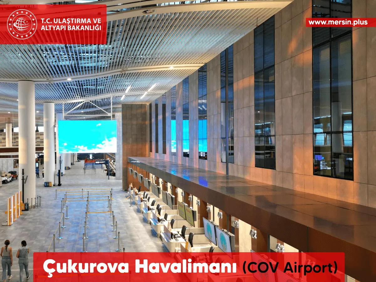 Çukurova Bölgesel Airport Havalimanı COV Havaalanı Genel Görünüm 8