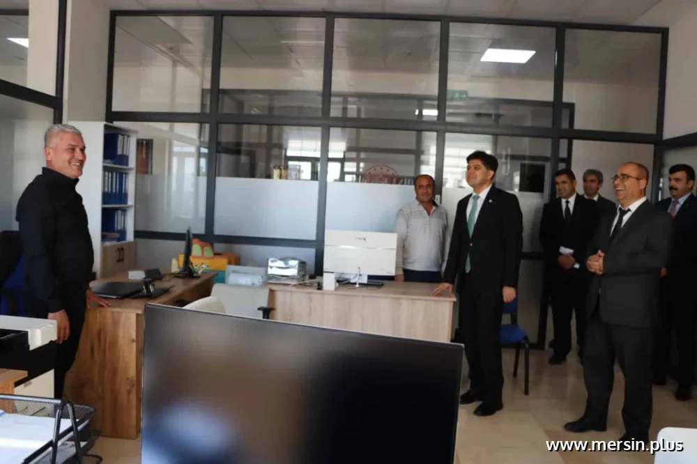 Anamur İlçe Millî Eğitim Müdürlüğü’nde Eğitim Değerlendirmesi: Muhammed Özdemirci’den Ziyaret