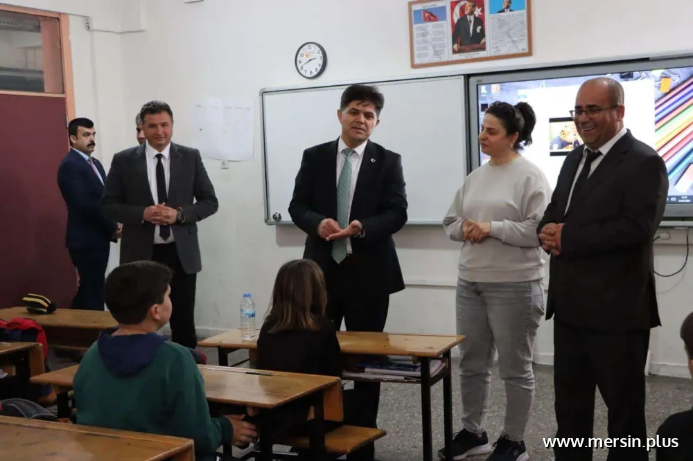 Anamur Ortaokulu ve 15 Temmuz Millî İrade İlkokulu’na Ziyaret