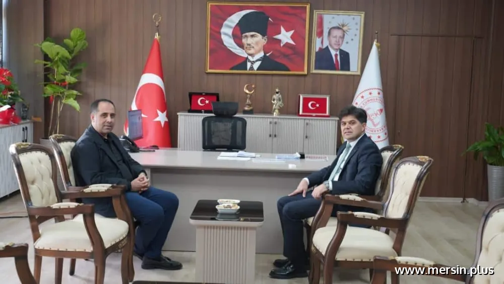 Mersin’de Eğitim Gündemi: Ali Kıratlı’ndan Özdemirci’ye Ziyaret