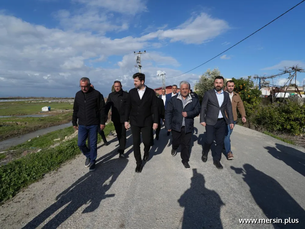 TARSUS’TA Sel ve Fırtına Sonrası Hasar Tespiti Yapıldı