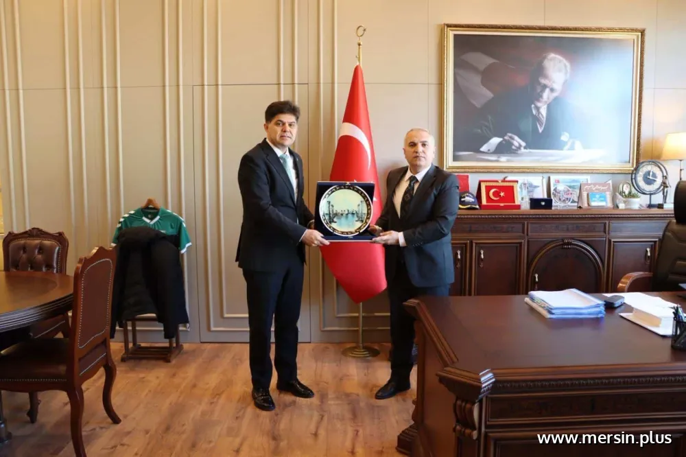 Türkiye Yüzyılı Maarif Modeli Anamur’da Görüşüldü: Özdemirci’den Kaymakam Duru’ya Ziyaret