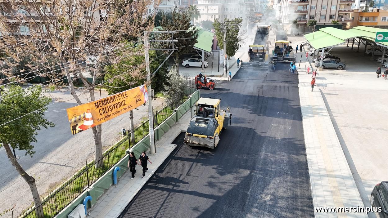 208. Cadde’de Büyük Dönüşüm: Mersin’de Ulaşım Konforu Artıyor