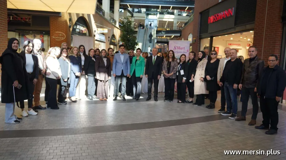Mersin Halk Eğitimi Merkezi’nden 8 Mart Kadınlar Günü Sergisi