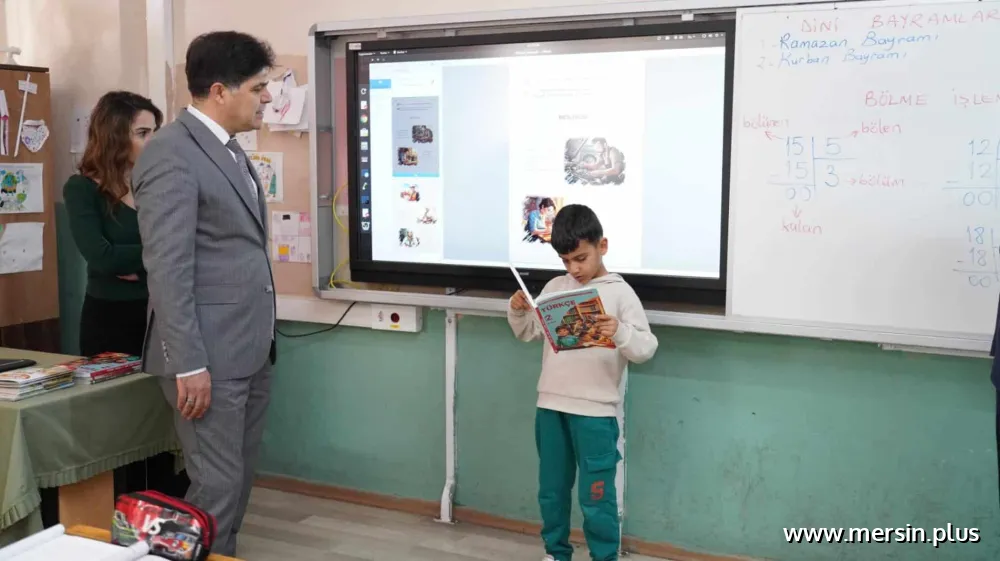 İl Millî Eğitim Müdürü Muhammed Özdemirci Okul Ziyaretlerini Sürdürüyor