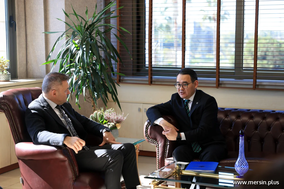 Kırgızistan rotasını Mersin’e çevirdi:  Yatırım ve ticarette yeni fırsat