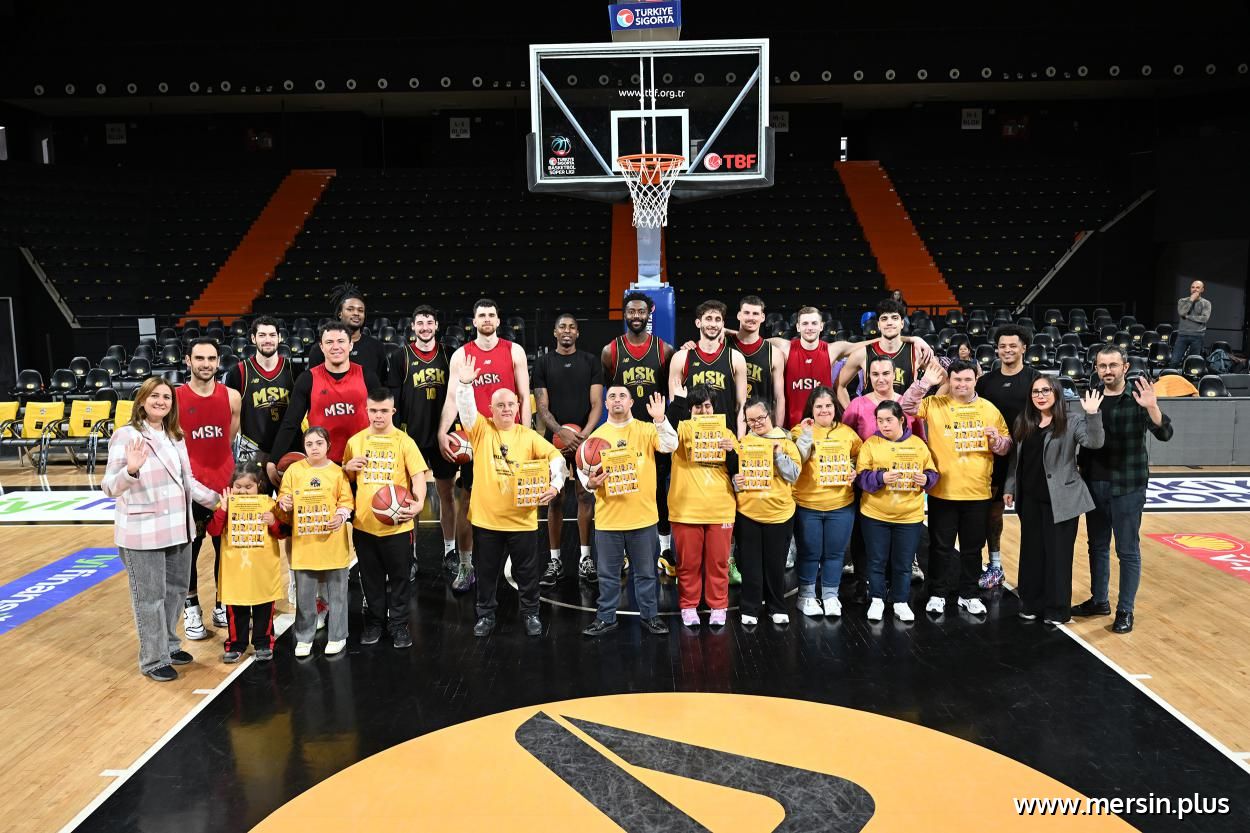 Mersin BüyüDown Sendromlu Bireyler Mersin Spor Kulübü ile Sporun Gücünü Yaşadıkşehir, Down Sendromlu Çocukları MSK ile Buluşturdu