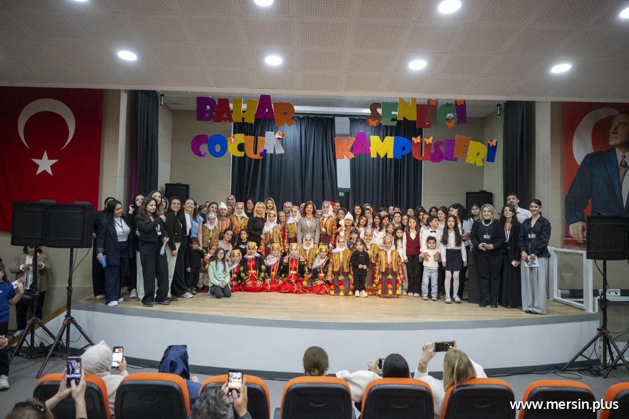 Mersin Büyükşehir Çocuk Kampüslerinde Bahar Şenliği Coşkusu Zirveye Çıktı