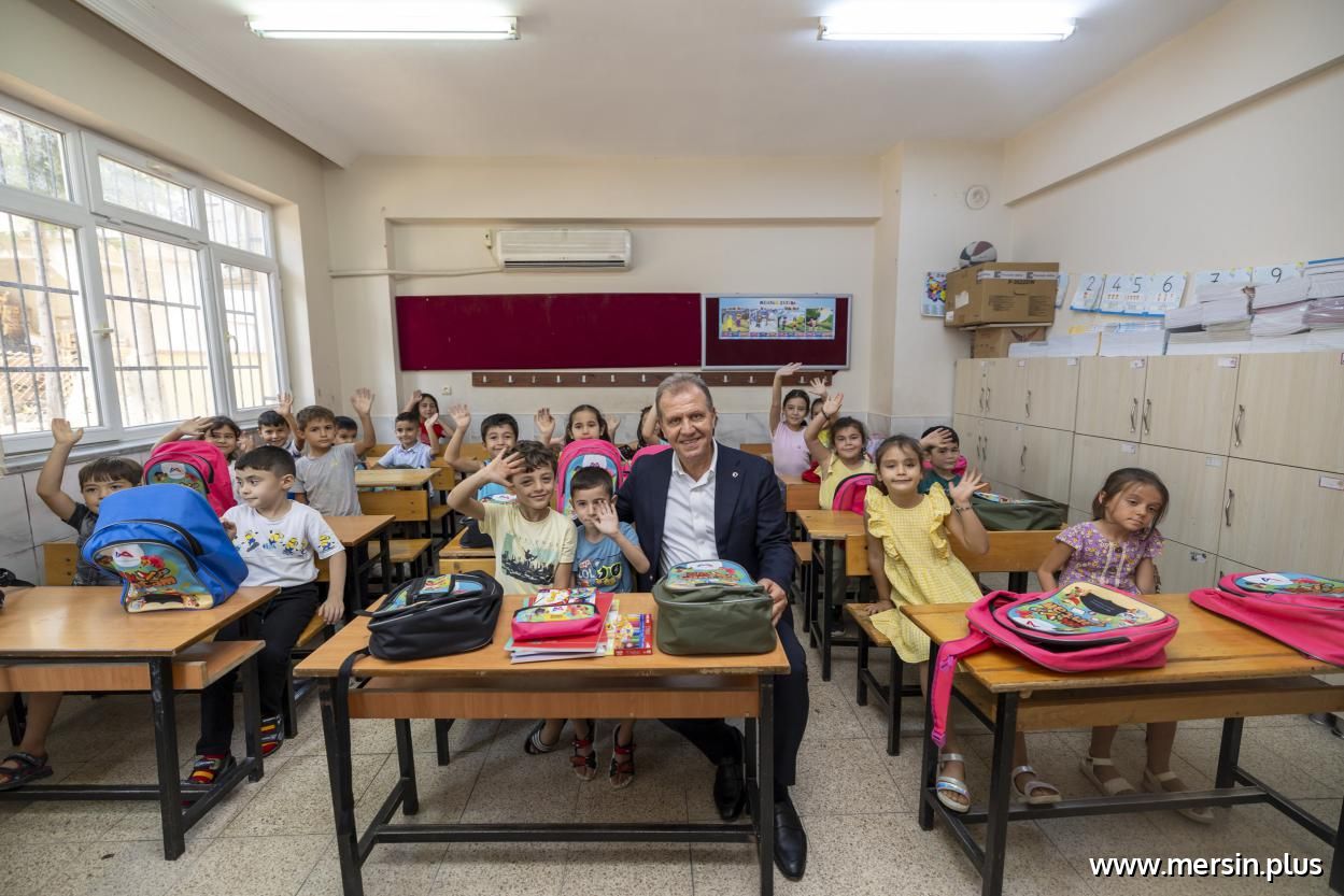 Mersin Büyükşehir’den Çocuklara Eğitimden Spora Büyük Destek