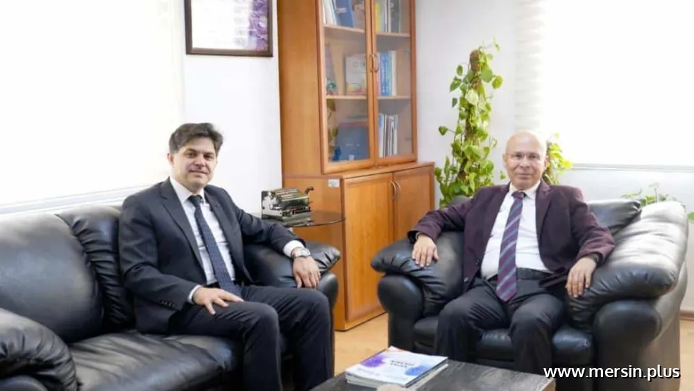 Mersin’de Eğitim Ve Teknoloji Alanında İş Birliği Görüşmesi