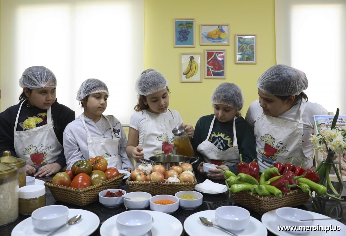 Mersin’de Mutfak Atölyesi: Çocuklar Geleneksel Lezzetlerle Tanışıyor