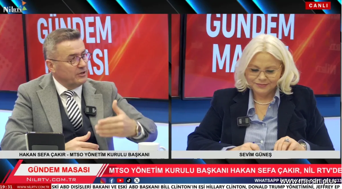 MTSO Başkanı Çakır’dan Mersin’de Dengeli Kalkınma Çağrısı