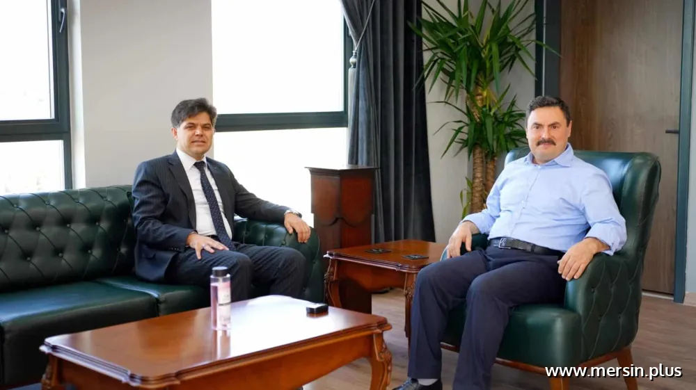 Muhammed Özdemirci ile Hasan Alan Eğitim ve Çevre Projelerini Görüştü