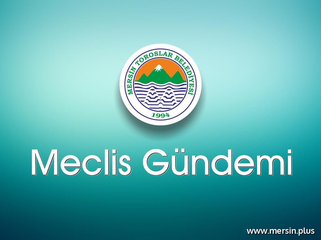 TOROSLAR BELEDİYE MECLİSİ TOPLANIYOR