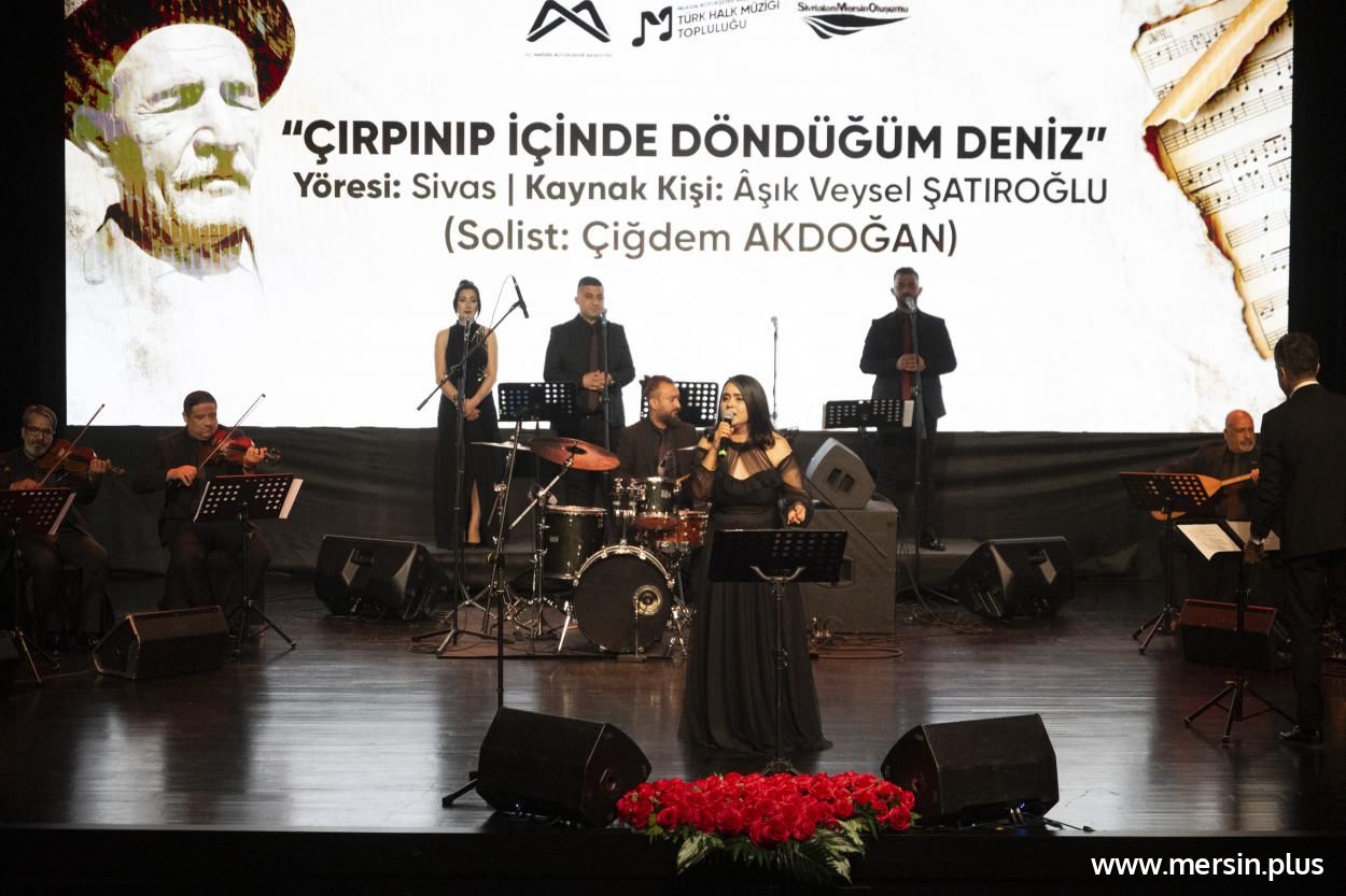 Mersin Büyükşehir’den Âşık Veysel’e Anlamlı Vefa Konseri