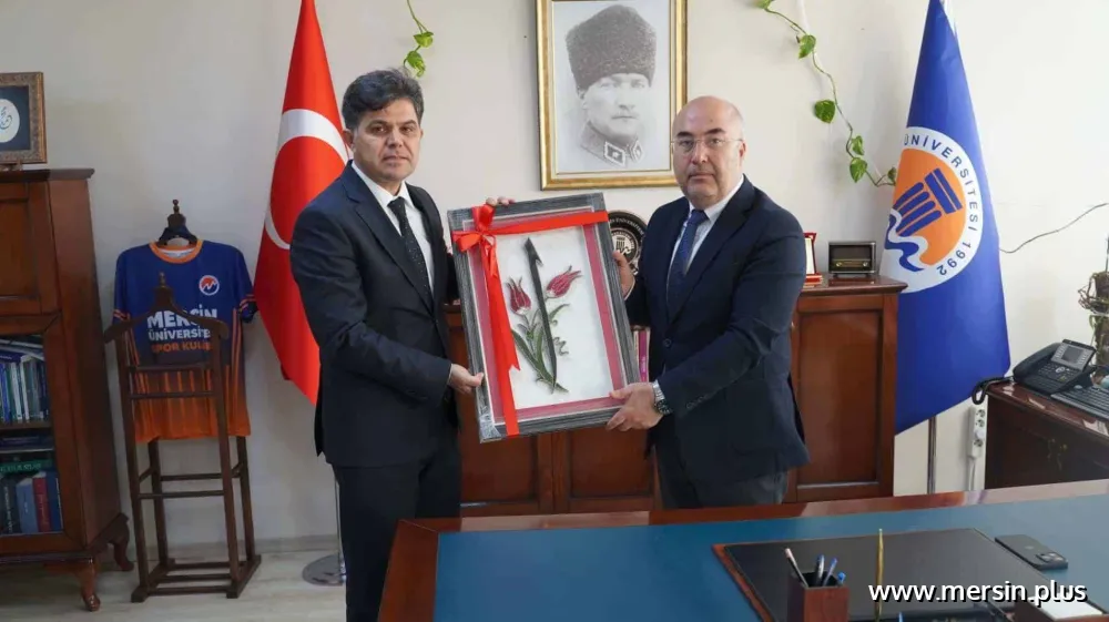 Mersin Üniversitesi’nde Önemli Buluşma: Özdemirci ve Sezen’den Ortak Çalışma Vurgusu