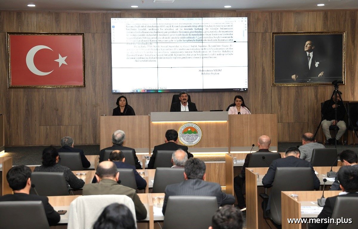 TOROSLAR BELEDİYE MECLİSİ NİSAN AYI TOPLANTISI GERÇEKLEŞTİ