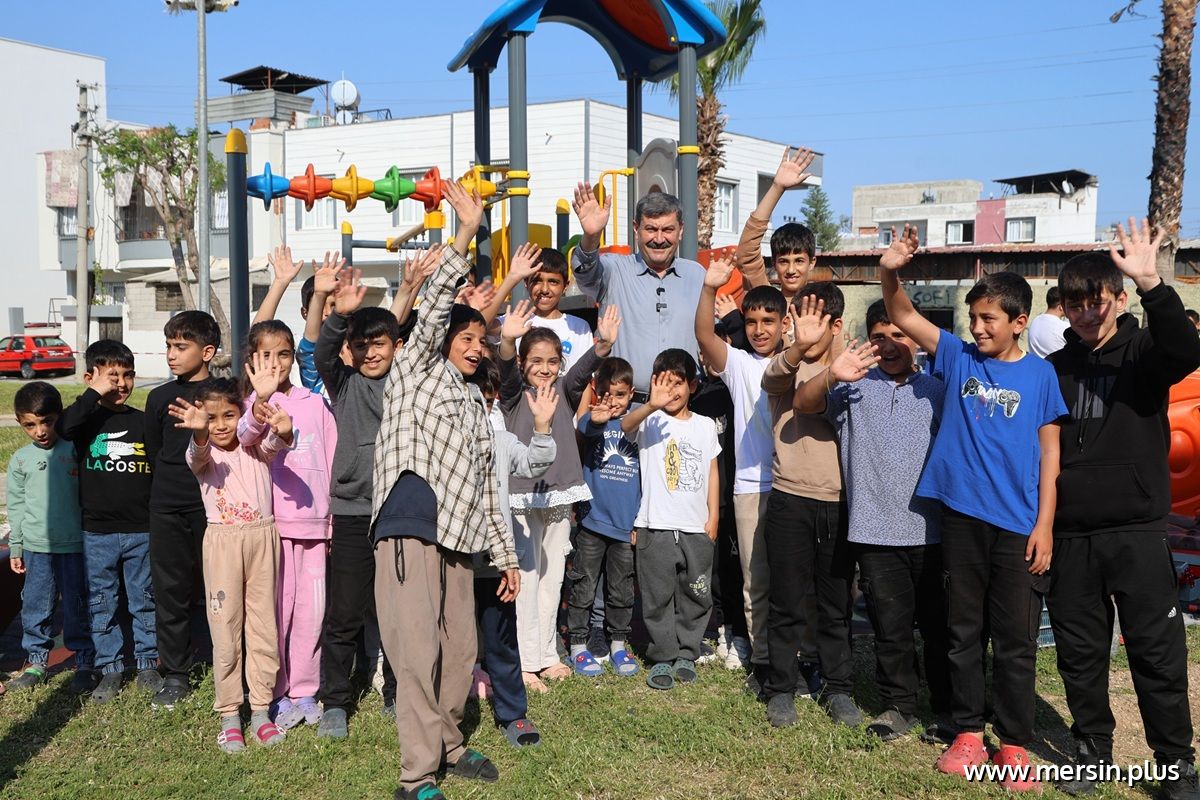 Toroslar Park Yenileme Çalışmaları Hız Kazandı: Tüm Parklar Modernleşiyor