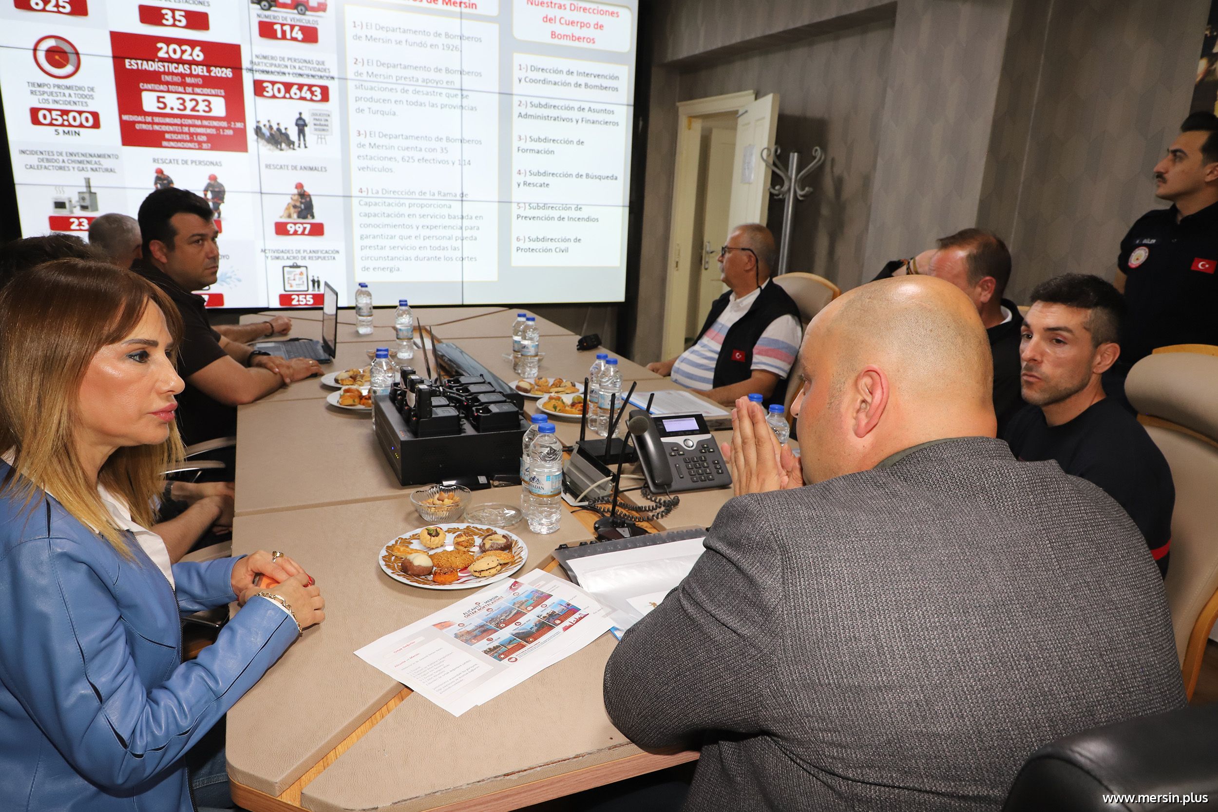 Alicante İtfaiyesi’nden Mersin İtfaiyesi’ne Tam Not