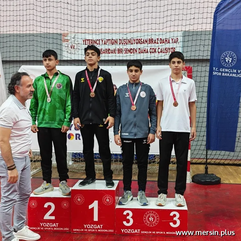 Mersinli Sporcular Yozgat’ta Madalyaları Topladı, Hedef Türkiye Şampiyonluğu
