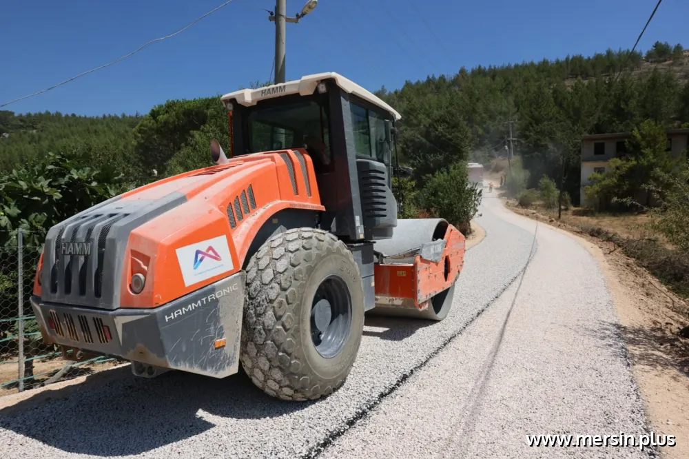 Balandız’da 5,5 Kilometrelik Yol Yenilendi