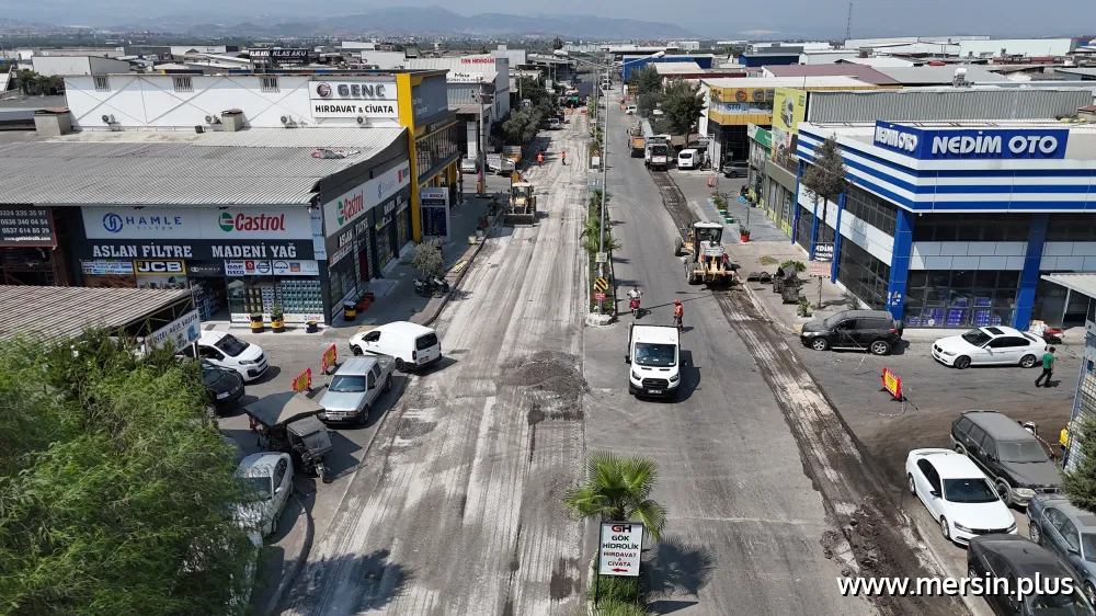 Mersin Büyükşehir Belediyesi Tırmıl Yollarını Yeniledi