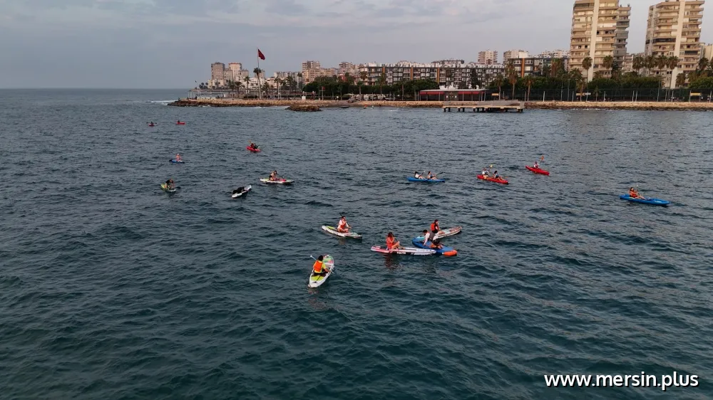 Mersin Büyükşehir'den Ücretsiz Su Sporları Kursu