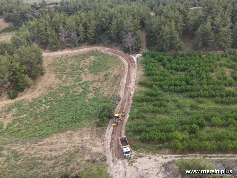 Tarsus’ta Kırsal Mahallelerin Yolları Yenileniyor