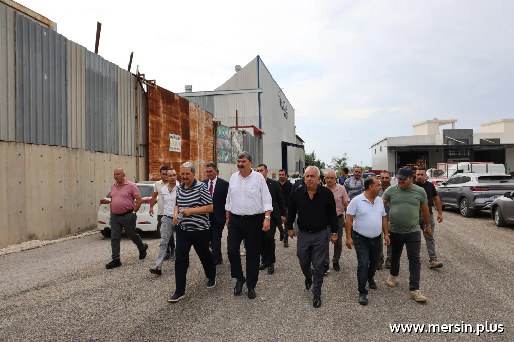 Başkan Yıldız Hurdacılar Sitesi’nde Konuştu: Toroslar’da Yeni Yatırımların Önü Açılıyor