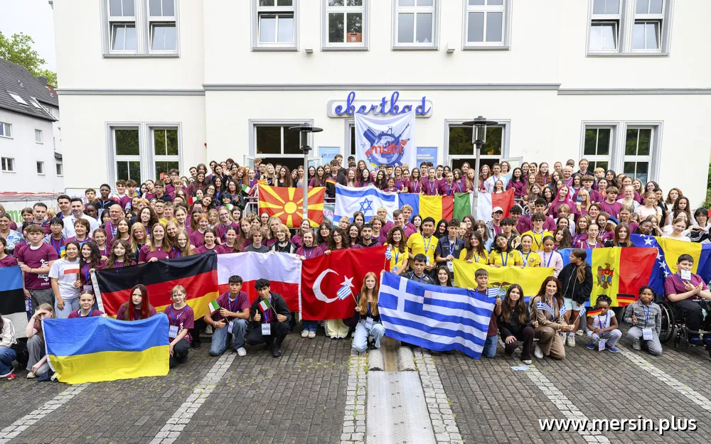 Mersinli Gençler Kardeş Şehir Oberhausen’de Türkiye’yi Temsil Etti