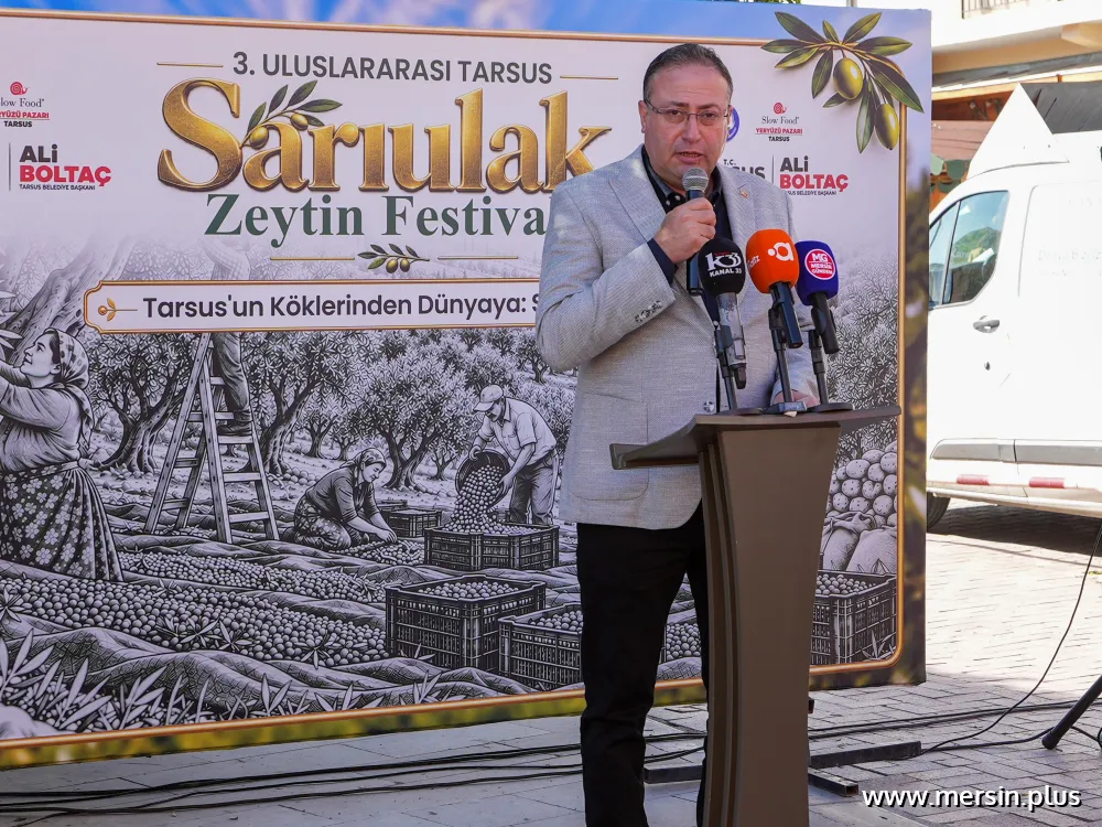 3. Uluslararası Tarsus Sarıulak Zeytin Festivali Başladı: Başkan Ali Boltaç’tan 5 Bin Fidan Müjdesi