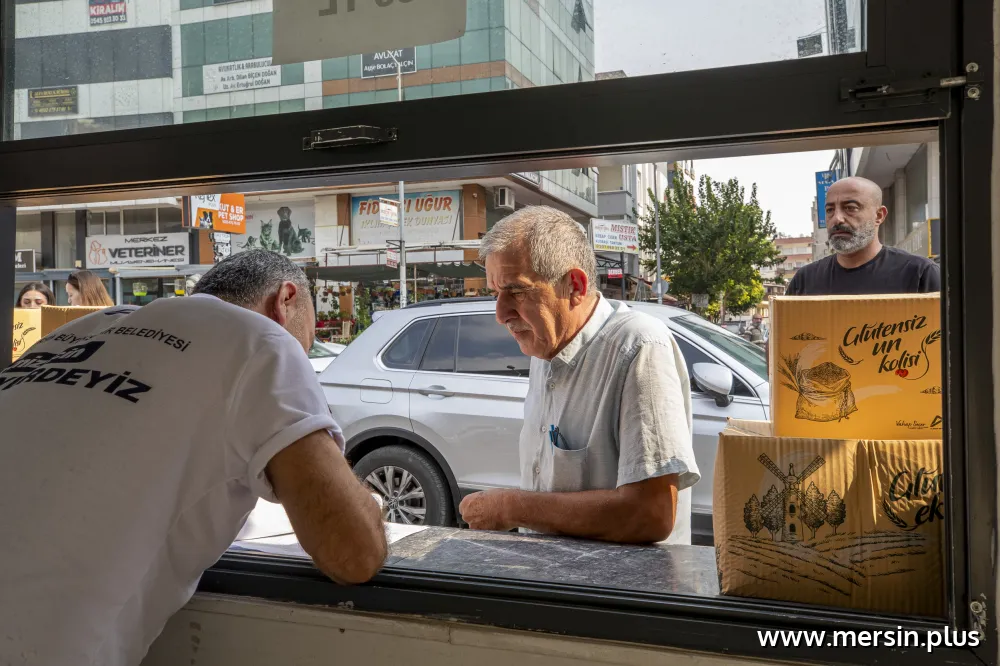 Mersin Büyükşehir Belediyesi’nden Glütensiz Sofralara Sosyal Destek