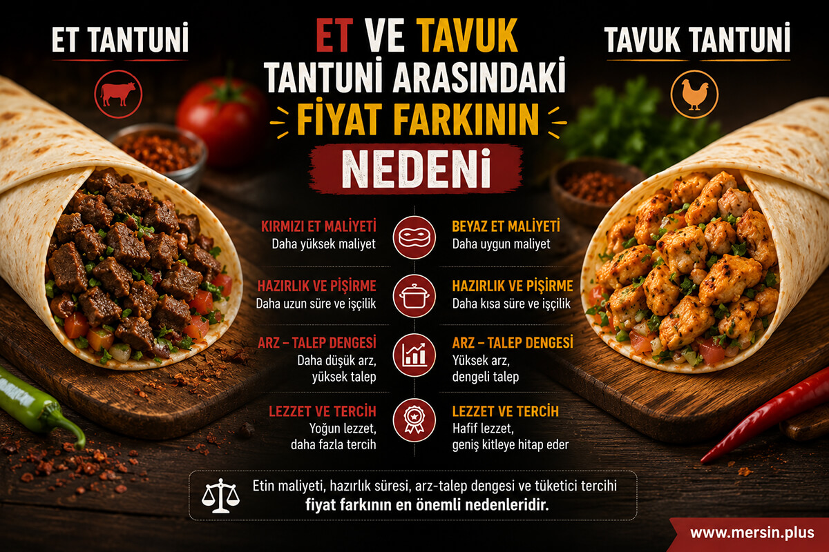 et tavuk tantuni fiyat farkı