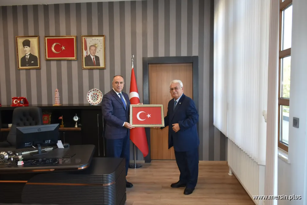 İYİ Parti İlçe Teşkilatı Heyetinden Kaymakam Ümit Altay’a Makam Ziyareti