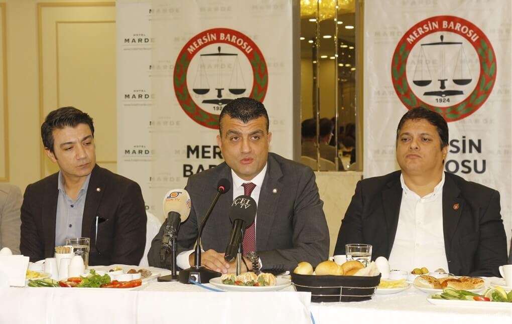Mersin Barosu Başkanı Av. Gazi Özdemir ; Avukatlara Şiddet Her Geçen Gün Artıyor