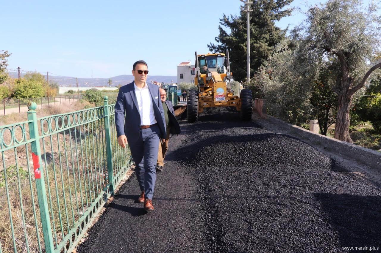 Altunok, “Silifke'de Asfaltsız Yol Kalmayacak”