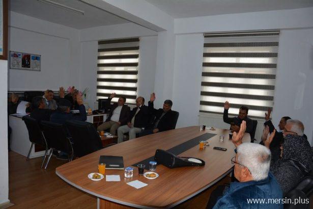 Gulnar Belediyesi Aralik Meclis Toplantisinin 1 Birlesimi Gerceklestirildi
