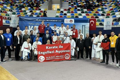 Para Karate Turkiye Sampiyonasina Katilan Mersinli Ozel Sporcumuz Recep Benli Turkiye 6Ncisi Oldu